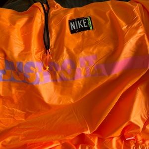 Nike quarter zip. Neon. Just do it